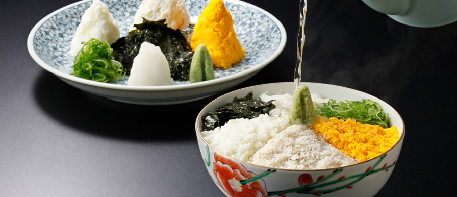 松江七代目藩主、松平不味公ゆかりの皆美家伝「鯛めし」