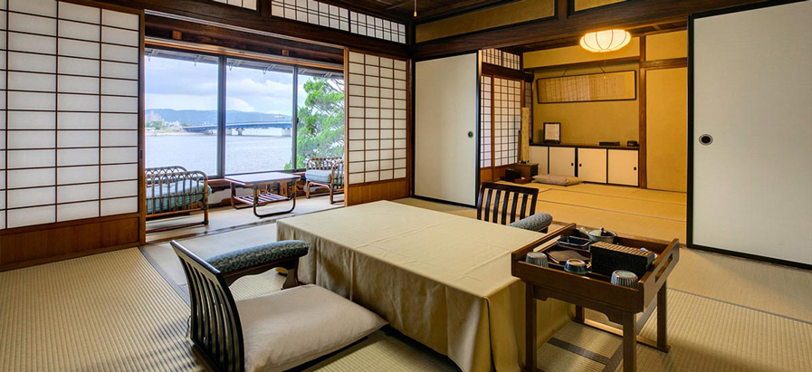 島崎藤村が宿泊した「藤村の間]